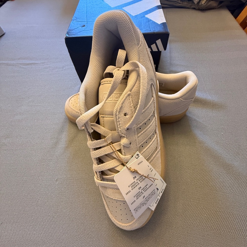 Adidas Break Start Premium Low Wonder Beige Gum JS2272 Mens 7 Womens 8 NIB